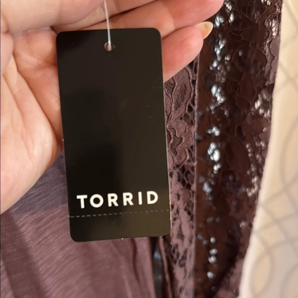 Torrid Super Soft Slub Jersey with Full Sleeves - Picture 2 of 7